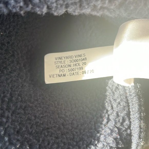 Vineyard Vines Boys' Sherpa Fleece 1/2-zip Pullover - Picture 9 of 12